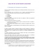 Analyse de cas de Razor Clean Edge