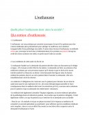 Tpe sur l'euthanasie