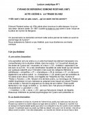 Cyrano de Bergerac, Edmond Rostand, 1897, acte I, scène 4, la tirade du nez