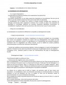 Formation géographique et sociale