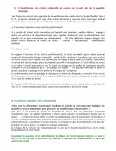 Le domaine du droit du travail