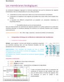 Les membranes biologiques