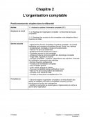 L'organisation comptable