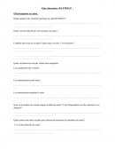 Questionnaire BATIMAT