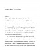 L1 Semestre 2 Histoire du Droit et des institutions