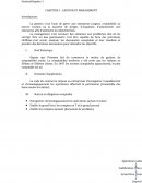 Chapitre 1 : Gestion et Management