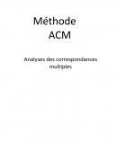 Analyse ACM