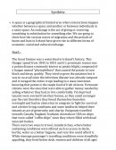 Espaces et échanges, how the various waves of migration and the periods of boom and bust in Ireland have given rise to different forms of economic, social and cultural exchange.