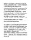 Dissertation l'information pré-contractuelle, droit des obligations