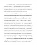 Discours de François Hollande du 22 juillet 2012