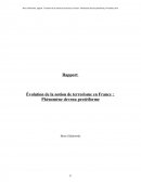 Évolution de la notion de terrorisme en France : Phénomène devenu protéiforme