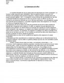 Dissertation, la Commune et le Roi