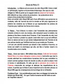 La nature et l'être humain