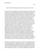 DM de géographie