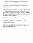 TP titrage de l'acide éthanoïque par l'hydroxyde de sodium