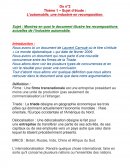 L'industrie automobile