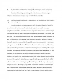 dissertation le droit face  la morale et la religion