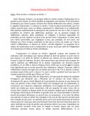 Dissertation de philosophie : peut-on dire "à chacun sa vérité"?