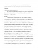 Conservatoire botanique Michel Adanson de MBOUR (SENEGAL) : Flore, végétation, perspectives pour un plan d’aménagement et pour une valorisation des plantes médicinales. Richard Demba Diop