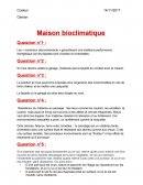 Maison bioclimatique