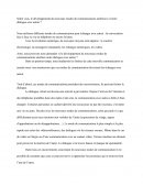 Selon vous, le développement de nouveaux modes de communications améliore-t-il notre dialogue avec autrui ?
