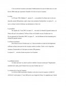Fiche d'arrêt de cassation