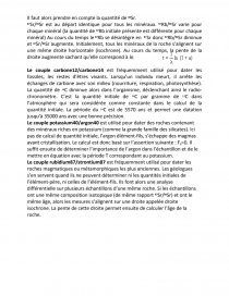 Différences entre les méthodes de datation relatives et absolues
