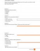 Communication, cas Ototest rapport