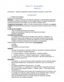 Econométrie : méthode et application