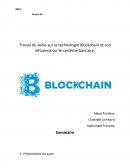 Dossier de veille informationnelle - technologie blockchain