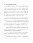 Partie 1 : représentation du métier avant le stage