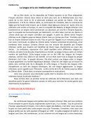 La langue et la littérature dans l'empire Ottoman