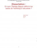 En quoi Thérèse Raquin définit-il les bases de l’esthétique naturaliste ?