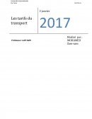 Exposé de droit du transport