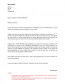 CV pour intégrer un Master