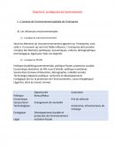 Management Diagnostique de l'environnement