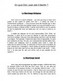 En quoi Don Juan est-il libertin ?