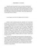 Dissertation sur le roman