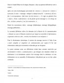 Définition étymologique du mot "message"
