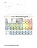 Bases de la biochimie du vivant