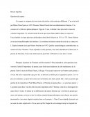 Corpus et dissertation de français