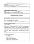 Fiche descriptive de situation de communication Annexe 9 , épreuve E4