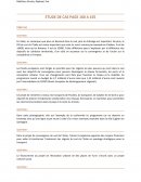 Étude de cas page 160 à 165