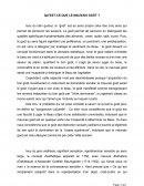 Qu'est ce que le mauvais goût ?