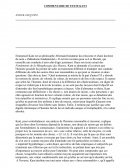 Commentaire de texte E. Kant extrait de Fondements de la Métaphysique des Moeurs