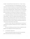 Commentaire Rousseau en HDI