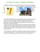 Les châteaux en Alsace : le château de Lichtenberg
