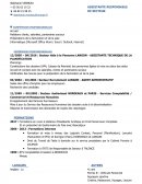 Curriculum vitae