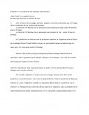 Les fondements des échanges internationaux.