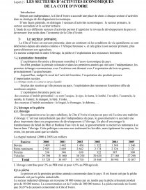 dissertation le cacao en cote divoire dissertation le cacao en cote divoire